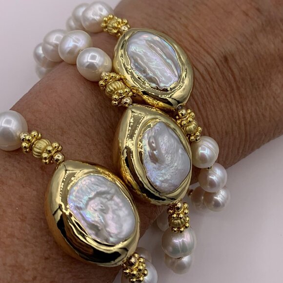 Anne Taylor full white linen skirt, EUC, lined, knee length, sz 8, fagoting - Picture 12 of 16